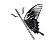 50 Pcs Disposable Eyelash Mascara Mini Brushes for Eye Lashes Extension Eyebrow and Makeup Small brush head and Small handle(Black)
