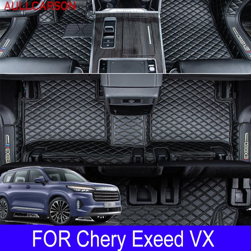 

Автомобильные коврики для Exeed VX 2021 2022, двухслойные автомобильные подушечки для ног, автомобильный ковер, интерьер