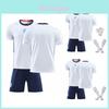Multicoloured England Home T-shirt And Pants Set For Boys And Girls