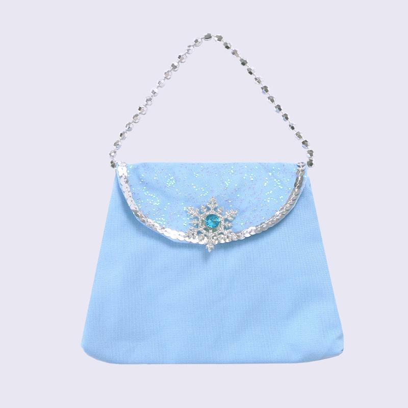 Elsa Princess Accessory Set: Crown, Wand, Gloves, Braids, Necklace, Bracelet, Earrings