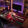 Cristiano Ronaldo Custom Large Mouse Pad, Personalized Name Text Print, Football Logo Non‑Slip Desk Mat Gaming Gift