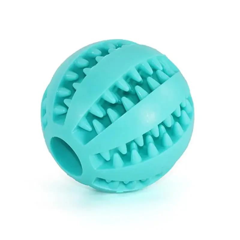 Dog Food Ball Pet Dog Toy Interactive Rubber Balls Cat Chewing Toys Pet Tooth Cleaning for Small Large Dogs Puppy Pet Toy Ball