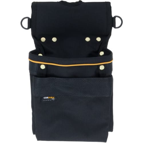 Takagi Tool Pocket, CORDURA, Black, 16.5 x 8.5 x 28.5 cm, Lightweight and Durable, with Reflective Material for High Visibility in the Dark