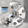 2026 New Magnetic Door Stopper - Heavy Duty No Drill Invisible Door Wedge for Bottom of Door, Keep Doors Open