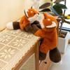 Cute Fox Plush Toy Office Sleeping Pillow Pendant Children's Comfort Pillow Car Ornament Souvenir Gift
