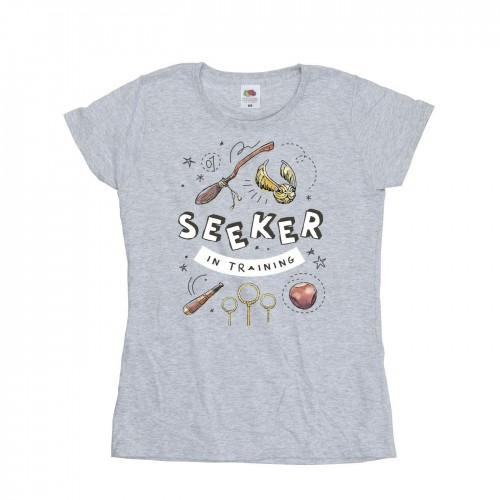 

Harry Potter Womens/Ladies Seeker In Training Cotton T-Shirt білий