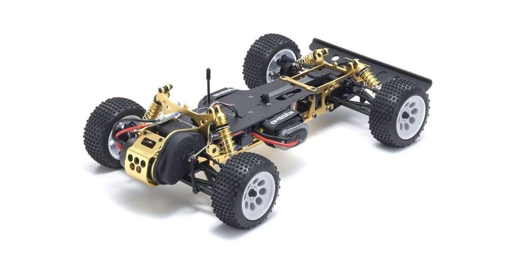 Kyosho EP 4WD Racing Buggy Turbo Optima Radiofjärrstyrd 30619C 1/10