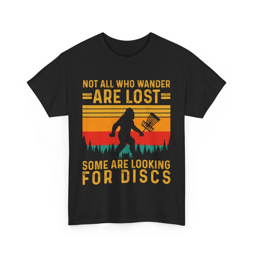 Disc Golf Shirt, Bigfoot Disc Golfer Shirt, Some Are Looking For Discs T-shirt