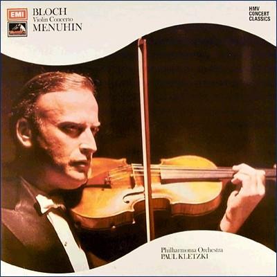 

LP Record ERNEST BLOCH YEHUDI MENUHIN PHIL Violin Concerto SXLP30177 His Masters Vo 1975 UK Classical Used