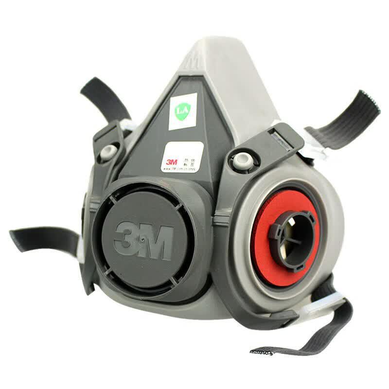 3M 6200 Half-Face Reusable Respirator Mask Body