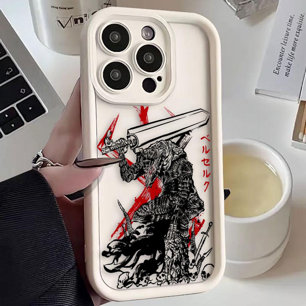 

Berserk Guts Warrior Phone Case For Redmi NOTE 8 9 A1 A2 A3 9 9A 9C 10 10C 12 12C 13 13C 14C 15 15C K30 K40 K50 K60 Case Shell Redmi14C