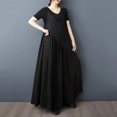 Irregular Patchwork Solid Color Jumpsuits ZMY1403
