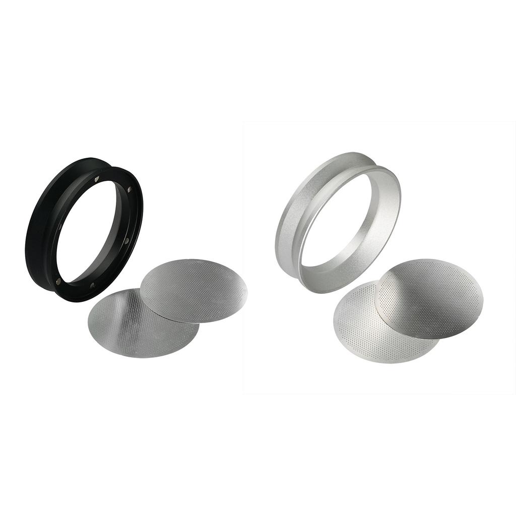 Magnetic Dosing Rings Metal Coffee Filter Coffee Dosing Tools Espresso Accessories Dosing Funnel for Portafilter