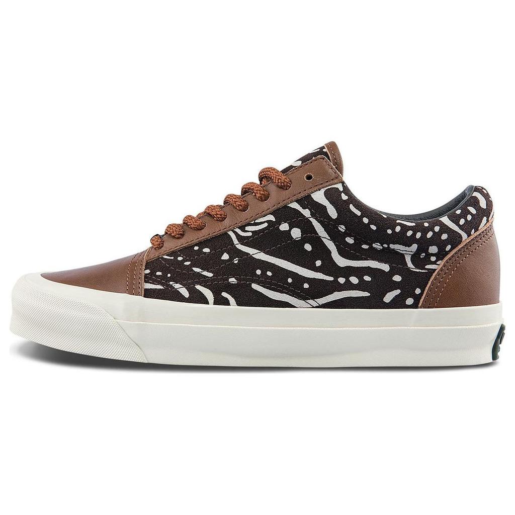 Vans Taka Hayashi X Vault Og Old Skool Lx Low Top Skate Shoes Unisex Sneakers Brown VN0A5FC4BRO