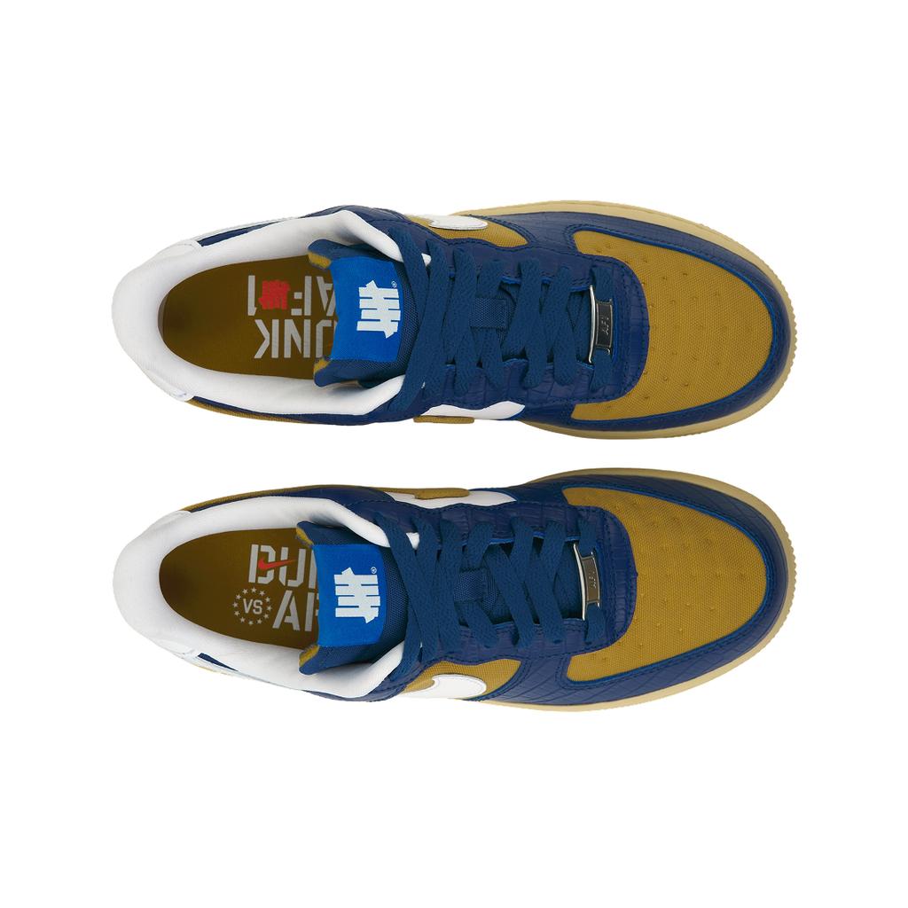 Undefeated x Nike Air Force 1 Low SP Dunk vs AF1 Sneakers Unisex Niebieski Court-Blue Biały DM8462-400