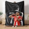 Player Trophy Victory Blankets Flannel Printed Breathable Warm Throw Blanket for Home Office Bedspreads 0708a44