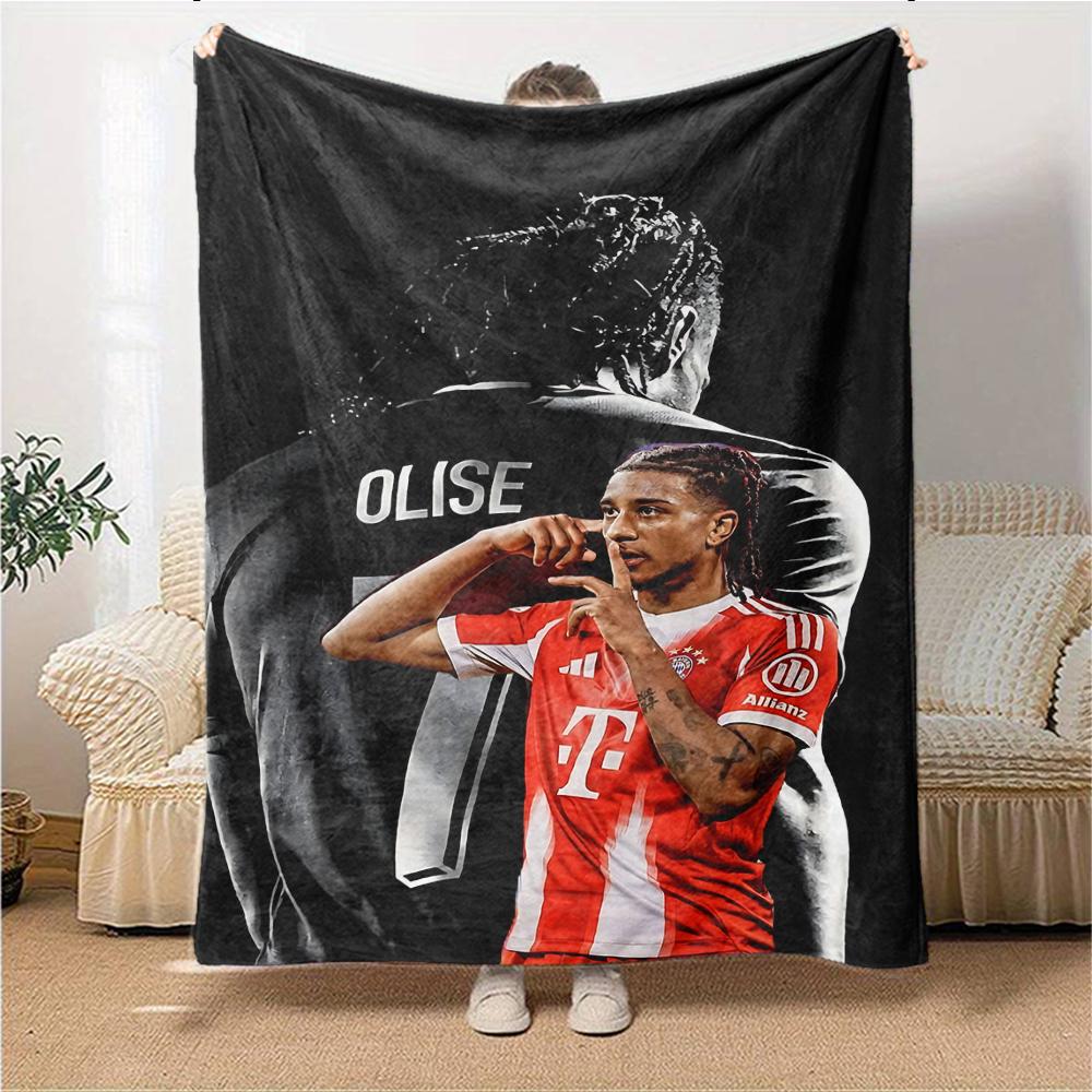 Player Trophy Victory Blankets Flannel Printed Breathable Warm Throw Blanket for Home Office Bedspreads 0708a44