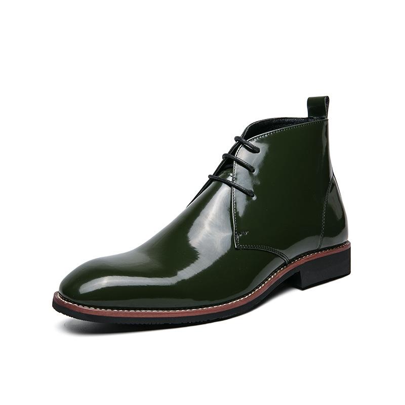 Fashion Retro American Style Men Desert Boots Ankle Boots Vintage Casual Leather Boots for Men 2025 New