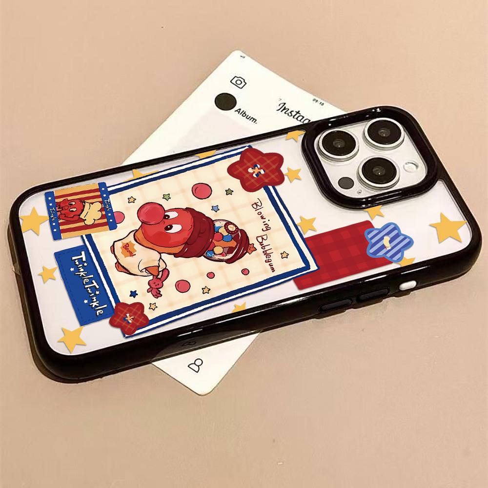 Akrylový kryt na telefon pro iPhone 11 12 13 14 Pro 12 14 16 Pro Max pro Samsung A16 A36 A56 S24 FE Vysoce kvalitní malovaný nárazuvzdorný kryt na mobil