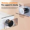 Lazy Suction Cup Magnetic Phone Holder Foldable 161° Vacuum Stand Universal For iPhone Samsung Xiaomi Desk Dashboard GPS Support