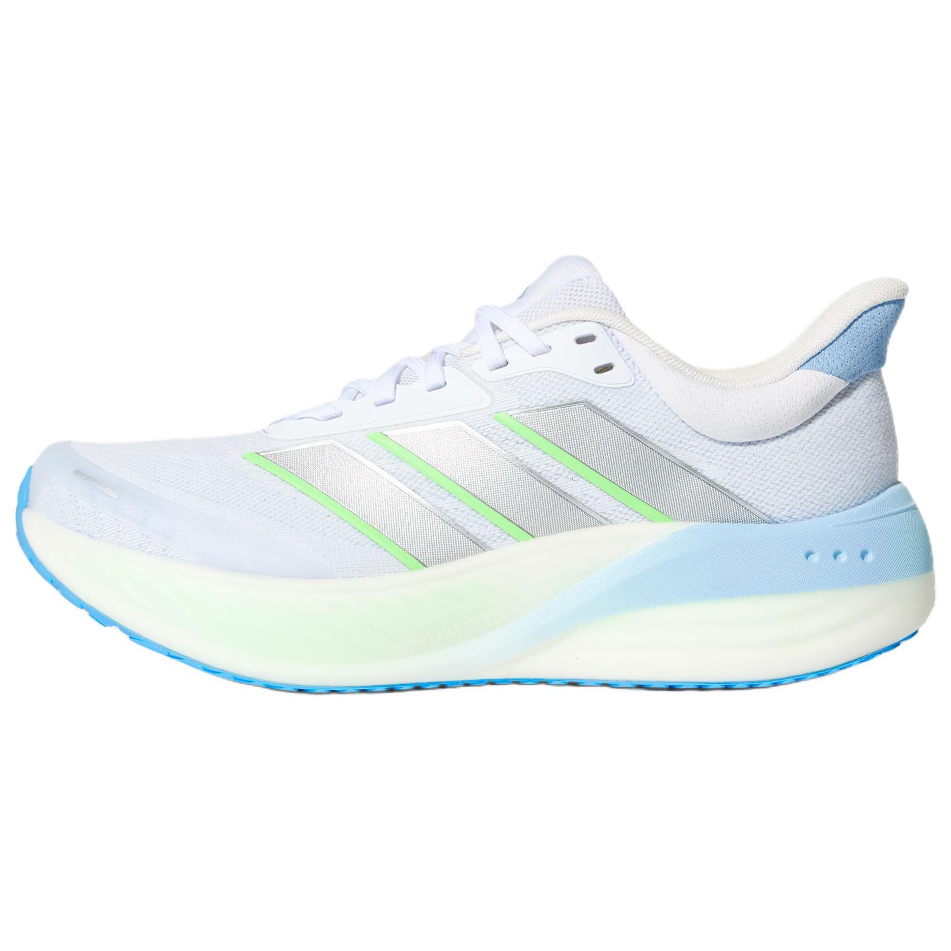 Adidas CUSHIONNOVA Slip Resistant, Abrasion Resistant, Rebound Running Shoes Unisex White Blue KK1890 40