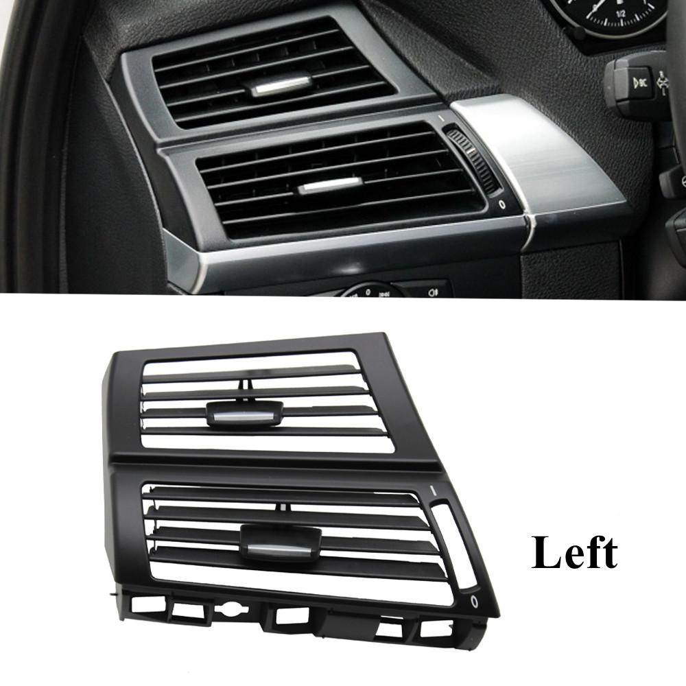 LHD RHD Car Front Central Left Right Rear Air Conditioner AC Vent Grille Outlet Panel Trim For BMW X5 X6 E70 E71 E72 2007-2014