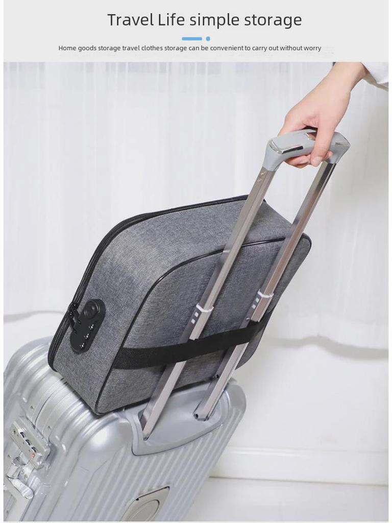 Large Capacity Multi-Layer Travel Document Storage Bag