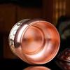 Tibetisches Toba Glasflasche Lebensmittelbehälter Tantrisches Kupfer Handwerk Buddhistisch Große Kapazität Opfergabe Zuhause Innen Schreibtisch Dekorativ