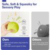 6PCS Textured Balls for Baby Sensory Play 6-12 Months Activity Multi Soft Ball Montessori Shower Toys for Children Best Gift
