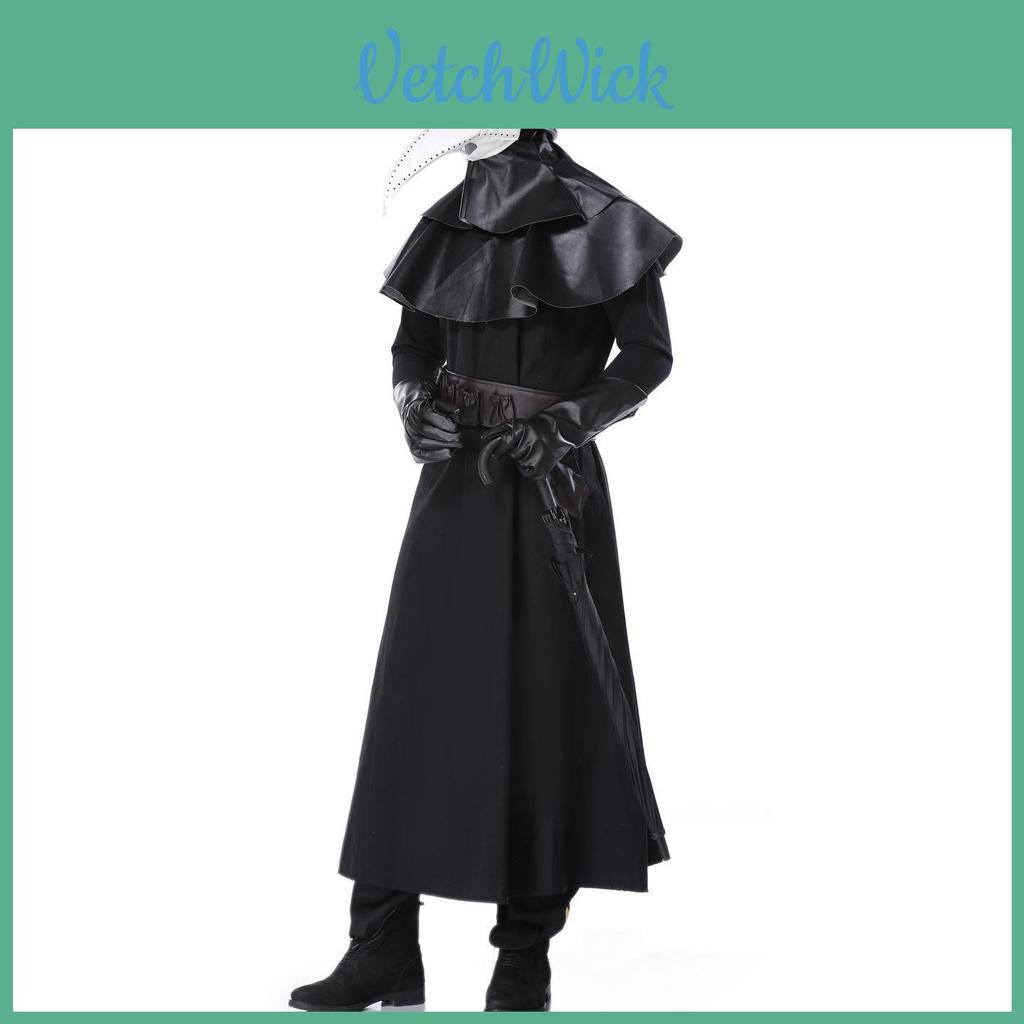 Disfraz de Médico de la Peste Inspirado en Dark Dungeon Para Hombres M-xl Ideal Para Fiestas de Halloween