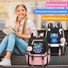 Backpack, Back To School, Cartoon Cute Travel Backpack Print Peripheral Double-shoulder Backpack For Teenagers, Students, Boys And Girls