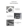Electric Nail Clippers and Polisher Rechargeable Auto Nail Trimmer Polisher File Sander with LED Light Easy to Use