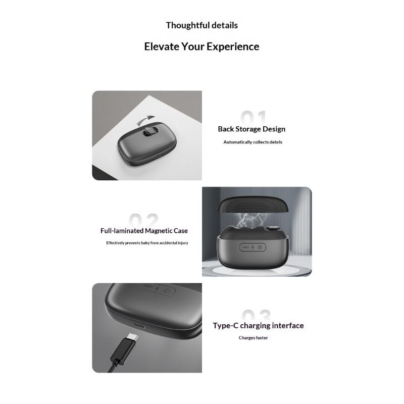 Electric Nail Clippers and Polisher Rechargeable Auto Nail Trimmer Polisher File Sander with LED Light Easy to Use