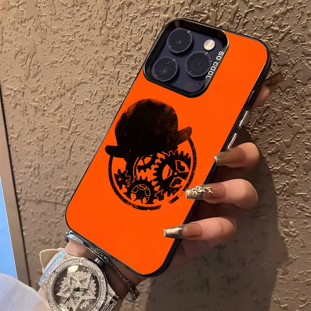 A C-Clockwork O-Orange Phone Case For iPhone 17,16,15,14,13,12,11,Pro,XS,Max,Plus,Mini,SE Black Candy Matte Shockproof Cover