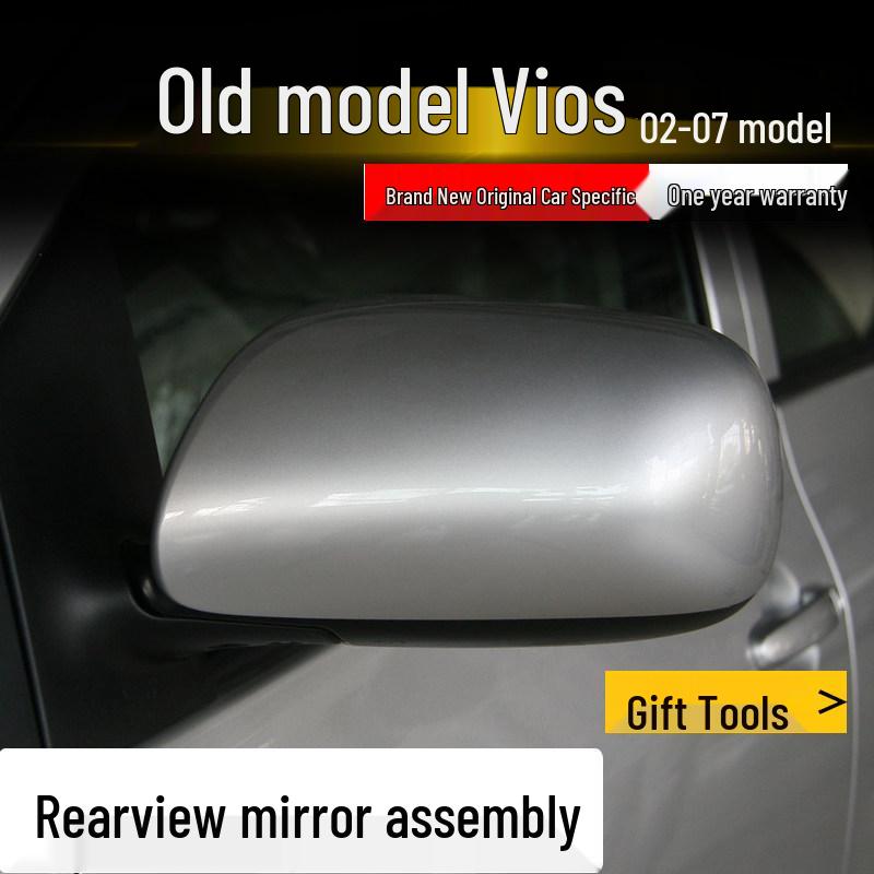 Compatible Rearview Mirror Set for Toyota Vios (2002-2013) - Asia-Pacific Models Toyota Vios 2002-2007 Left Driver