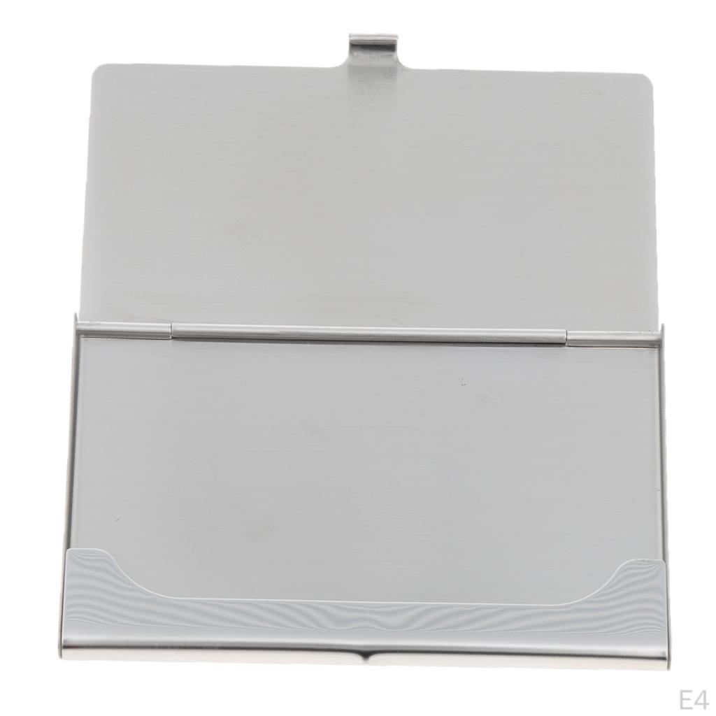stainless steel Holders women men metal business card case