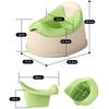 Baby Potty Training Chair Splash-proof Children Toilet Seat With Lid For Boys Girls 2 In 1 Baby Potty Trainer Step Tool