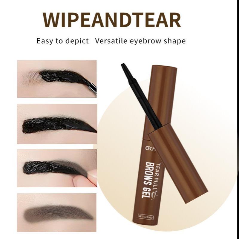 OCHEAL Waterproof Tinted Eyebrow Gel - Long-lasting, Sweat-proof, Non-Smudge Brow Mascara.