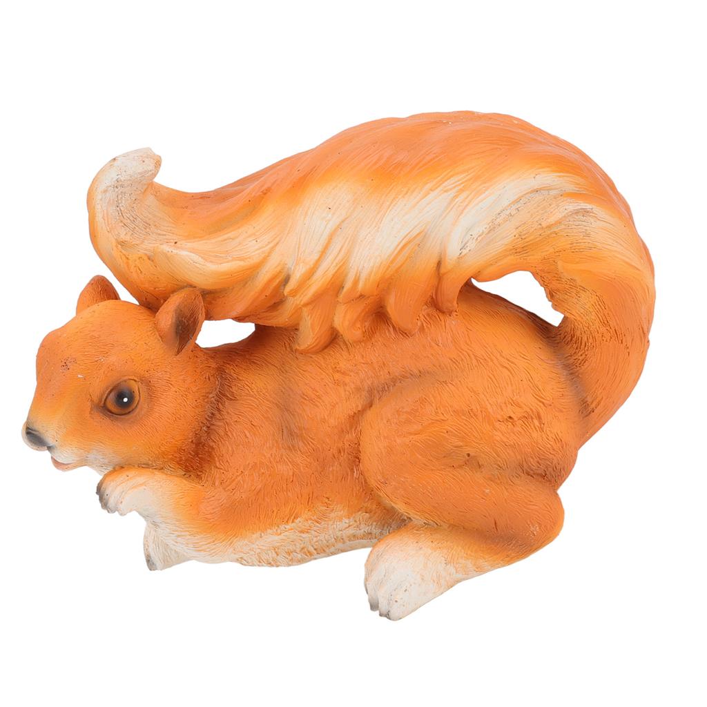 Resin Squirrel Figurine Statue Garden Landscape Decoration Animals Ornaments for Scenic Spots Courtyards Climbing Trees