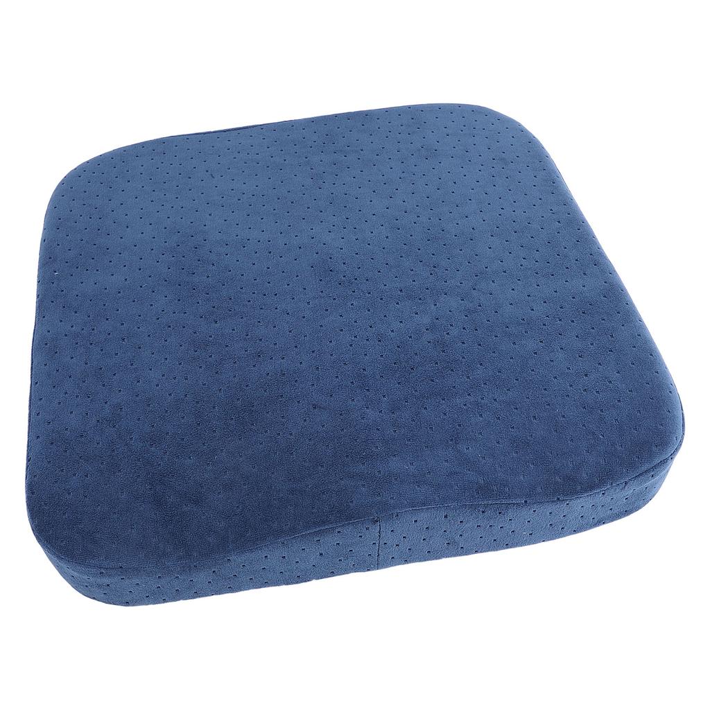 Memory Foam Seat Cushion Ergonomic W Shaped Comfortable Velvet Thicken Chair Cushion for Long Sittin