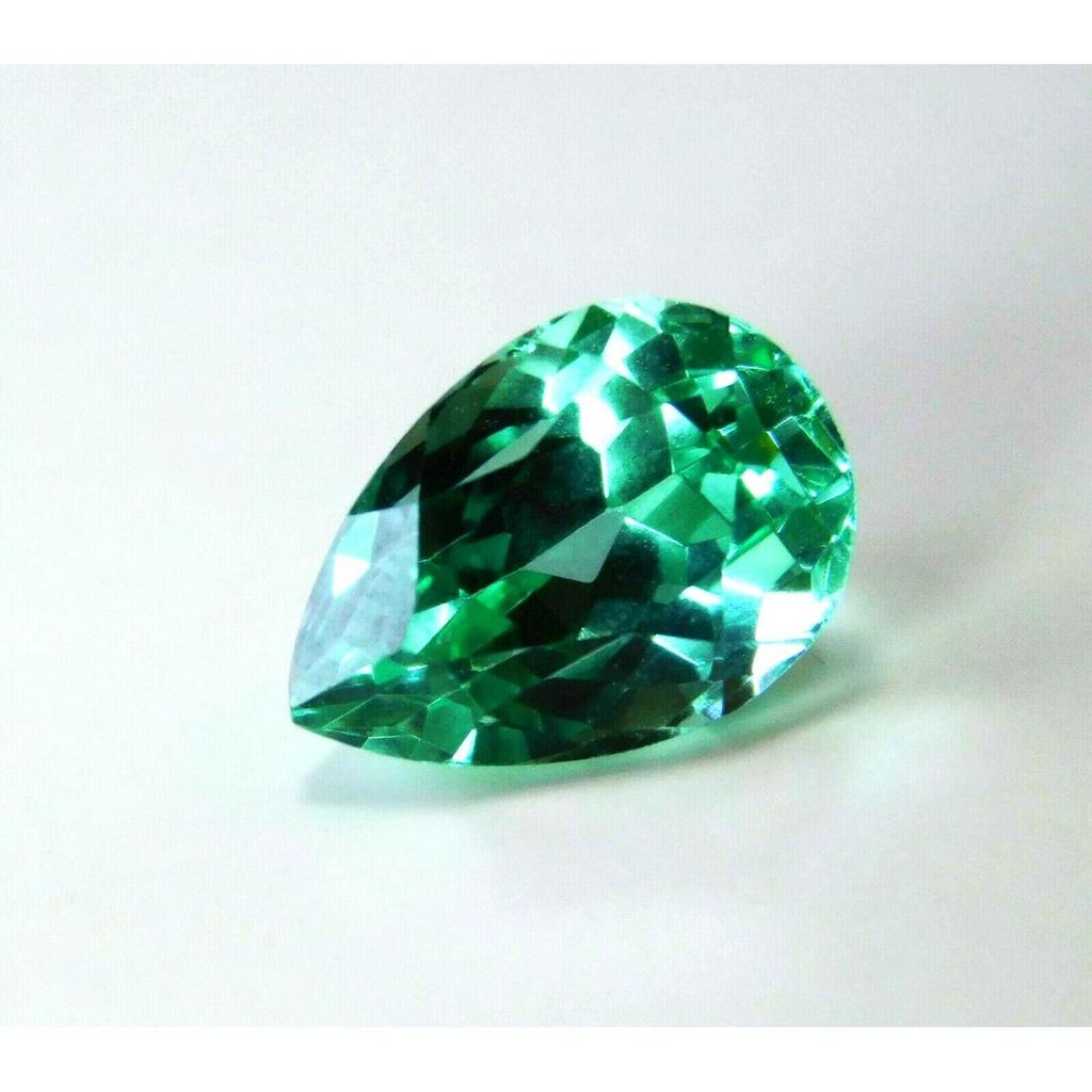 Certified Natural 10.28 Ct Grandidierite Loose Gemstone Bluish Green Pear Shpae