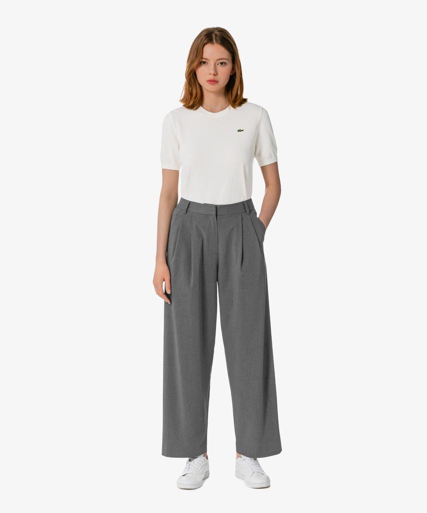 LACOSTE Women'S Spring Tuck Pants Hf115E-56G Cca
