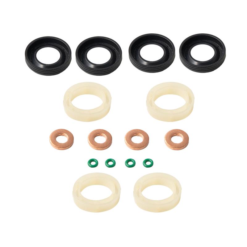 1982A0 Fuel Injector Seal Washer O-Ring Kit For 1.6 HDI Peugeot 207 307 407 Partner Citroen C2 C3 198185 1378433 1314368 198299