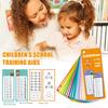 45669 Addition Flashcard with 2 Dry-Erase Pens Reusable Kids Educational Math