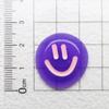 Ice Transparent Round Smiley Face DIY Accessories for Phone Cases, Hairpins & Magnets
