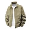New Spring and Autumn Outdoor Jacket Business Stand Collar Jacket Sports Casual Versatile Men's Jacket
