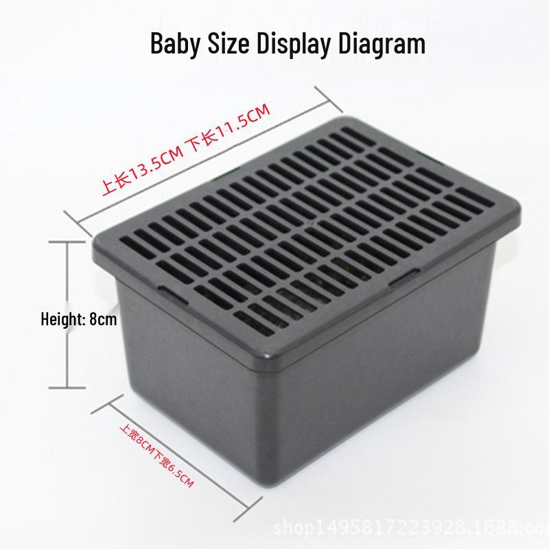 Portable Transparent Aquarium: Small Turtle & Goldfish Tank