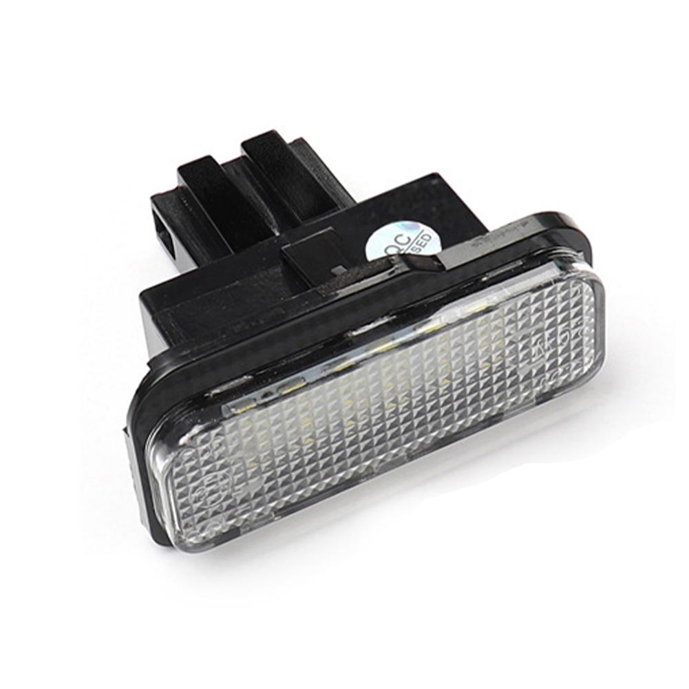 1/2pcs Car LED License Number Plate Light for Mercedes Benz E-Class W211 S211 C-Class S203 CLS-Class W219 SLK-Class R171 Canbus
