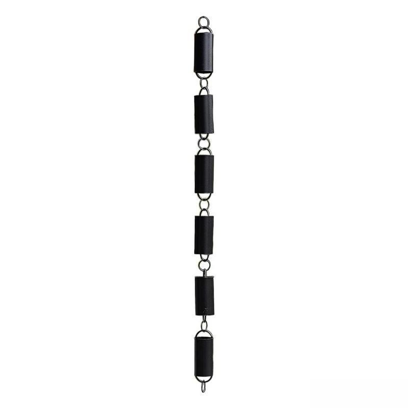 100cm Gutters Rain Chain Replacement Downspouts Decorative Cups Display Pouring Cups Outdoor Rainwater Catcher Chains