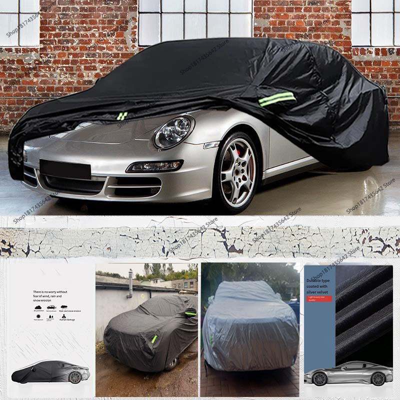 

Waterproof Car Covers fit for Porsche 911 Carrera 4S/Turbo/Carrera for Rain Snowproof UV Windproof Protection silver